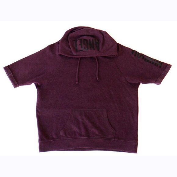 PINK Victoria's Secret Tops - Victoria Secrets Pink purple Angel hoodie